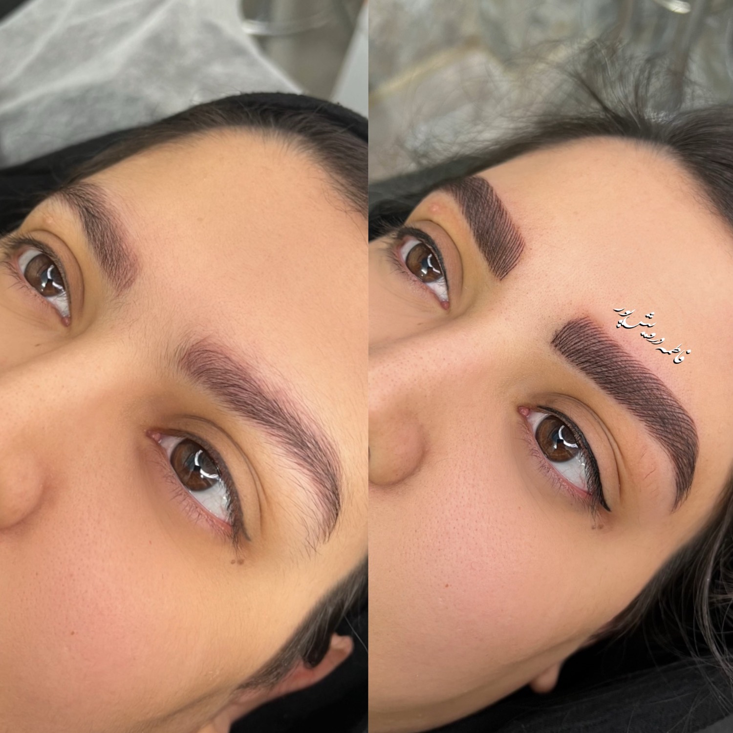 نمونه کار فیبروز ابرو نچرال در مشهد