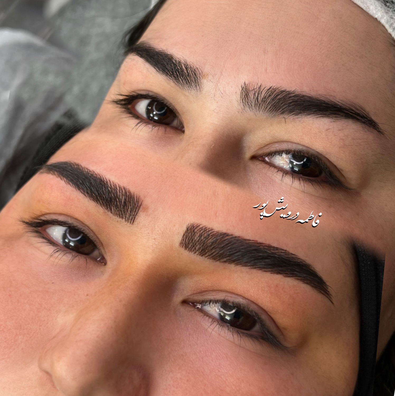 نمونه کار فیبروز ابرو نچرال در مشهد