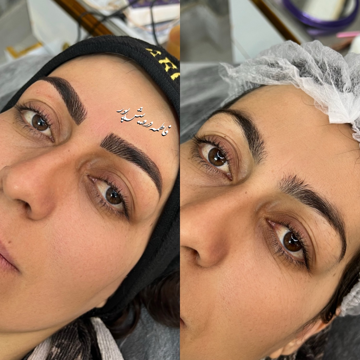 نمونه کار فیبروز ابرو نچرال در مشهد