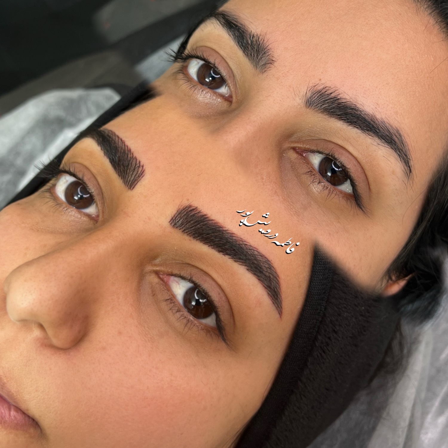 نمونه کار فیبروز ابرو نچرال در مشهد